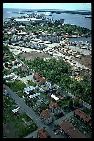 Holmsund nos anos 1970
