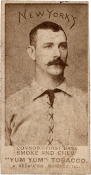 Thumbnail for File:1888 N403 Yum Yum Tobacco Roger Connor, Redemption Back SGC 60 EX 5.png