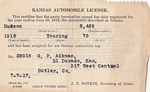 Vehicle registration certificate - Wikipedia