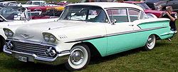 Chevrolet Bel Air Hardtop Coupé Serie 1800 (1958)