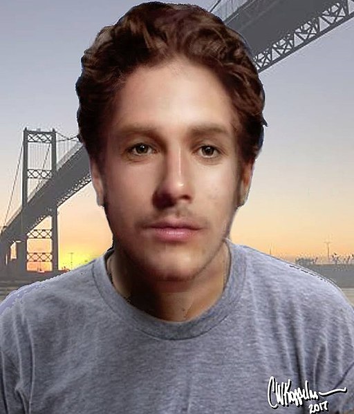 Forensic reconstruction of the first unidentified male located in Wilmington, California.