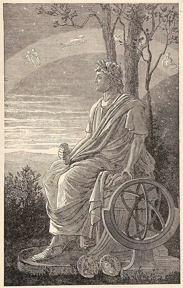 A 19th century artist's impression of Hipparchus