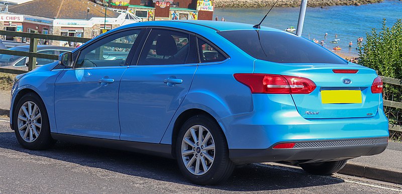 File:2015 Ford Focus Titanium Hatchback 1.0 Rear.jpg