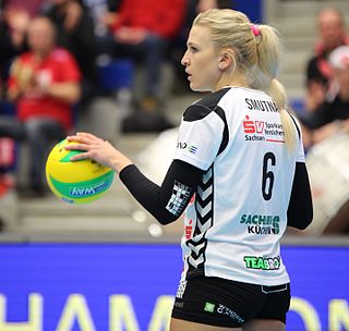 Lucie Smutná Czech volleyball player