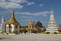 * Nomination King Norodom statue and two stupas. Royal Palace. Phnom Penh, Cambodia. --Halavar 18:28, 17 May 2017 (UTC) * Promotion Good quality. --XRay 18:44, 17 May 2017 (UTC)