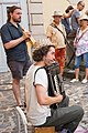 Deutsch: Straßenmusiker auf dem Rudolstadt-Festival 2017. English: Street Musician at Rudolstadt-Festival 2017.