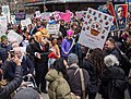 * Nomination 2018 Women's March in New York City. 6th Avenue between 49th-50th Streets. --Rhododendrites 15:08, 21 January 2018 (UTC) * Promotion Conveys a rambunctious mood quite well --Daniel Case 01:00, 25 January 2018 (UTC)