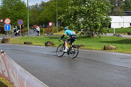 Fuglsang en route pour sa victoire sur Liège-Bastogne-Liège 2019