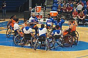 UT Arlington huddle