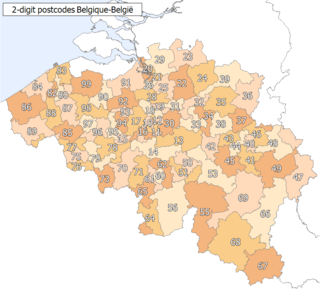 <span class="mw-page-title-main">Postal codes in Belgium</span>