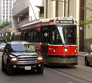 <span class="mw-page-title-main">503 Kingston Rd</span> Streetcar route in Toronto, Canada