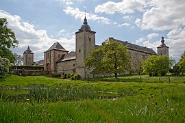 Château de Falaën (Falaën, Belgique).