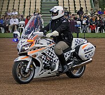 Yamaha FJR1300A van de Australische Federale Politie