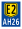 AH26 (E2) zīme. Sgg