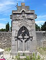 Le caveau de la famille de Lordat, situé dans l'ancien cimetière.