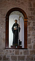 statue av St. Benedikt av Nursia