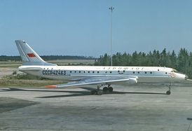 Tu-104A från Aeroflot, identisk med den kraschade