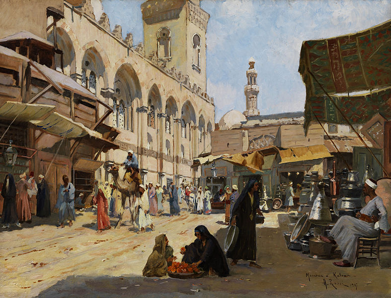 File:Alberto Rossi Arabischer Markt in Kaloun.jpg