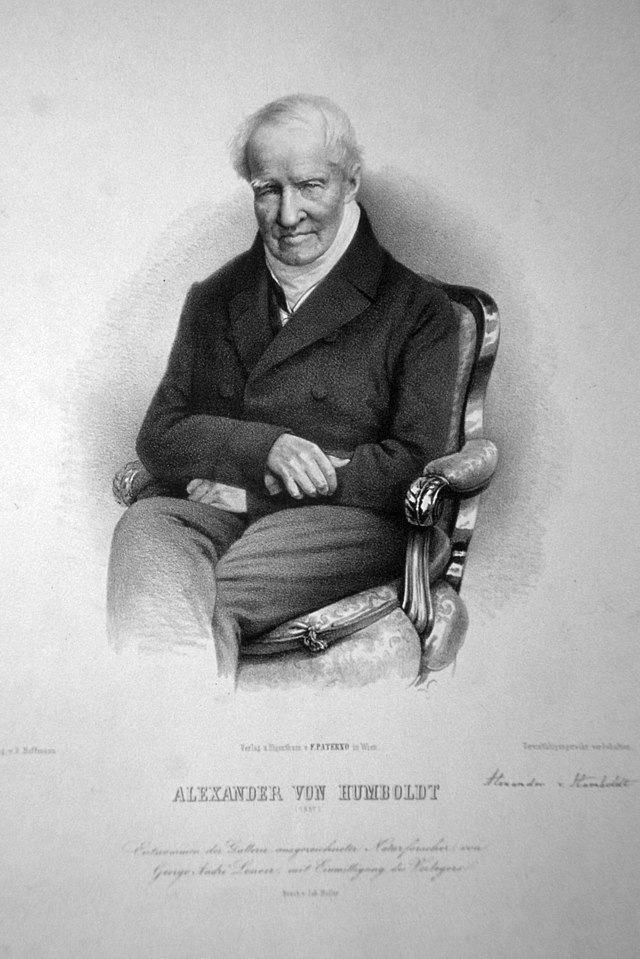 Alexander von Humboldt, onan a'n ragresoryon a dhoronieth avel testen akademek arnowydh