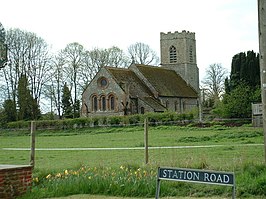 All Saints Church in Roydon