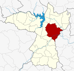 Distretto di Mueang Khon Kaen – Mappa