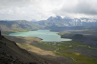 Surprise Lake, headwaters of the Aniakchak River