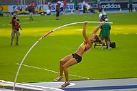 Anna Battke belegte den geteilten Rang sieben