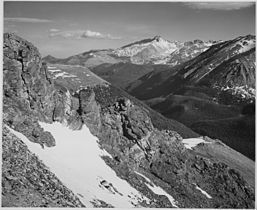 Longs Peak by Ansel Adams