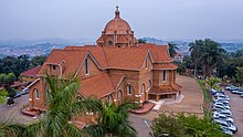 Ariel View of Namirembe cathedral in Uganda.jpg