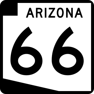 <span class="mw-page-title-main">Arizona State Route 66</span> State highway in Arizona, United States