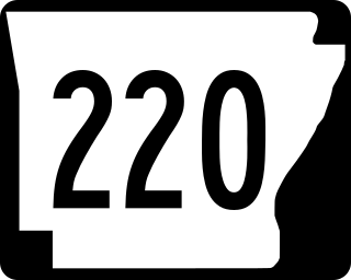 <span class="mw-page-title-main">Arkansas Highway 220</span> State highway in Arkansas, United States