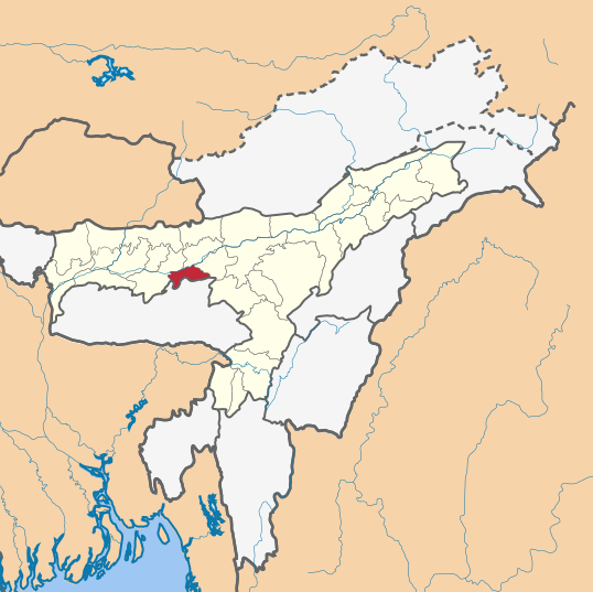 File:Assam district locator map Kamrup Metropolitan.svg