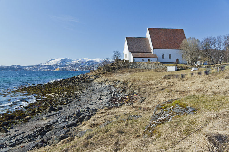 File:At Trondenes Church in Harstad, Hinnøya, Troms, Norway, 2015 April - 6.jpg