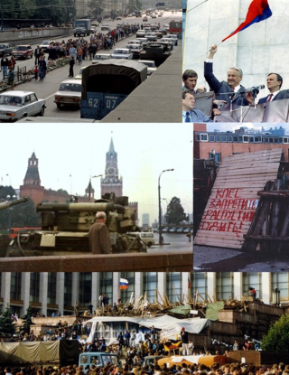 <span class="mw-page-title-main">1991 Soviet coup attempt</span> Attempted coup détat against Mikhail Gorbachevs government