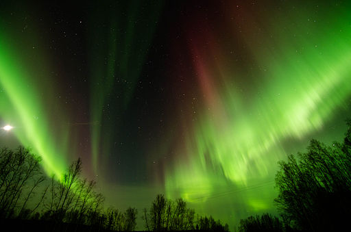 Aurora Borealis - Wickersham Dome - Alaska - 16 March 2013