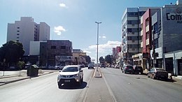 Benedita Silveira Street, Barreiras' downtown