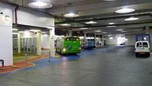 Interior of the bus station Aylesbury bus station.JPG