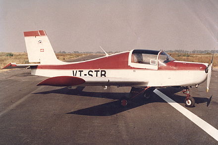 Two-seat training monoplane Bharat Swati built by BHEL