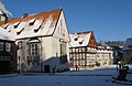 Bad Gandersheim, Marktplatz (Rathaus und „Bracken“)