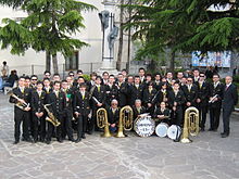 La Banda Musicale di Saracena nel 2007