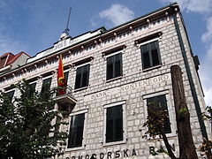 stara zgrada "Crnogorske banke"