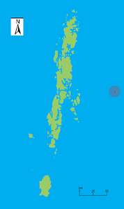 Location of Barren Island