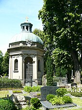 Grabanlage von Alexander Friedrich Wilhelm von Württemberg auf dem Stadtfriedhof