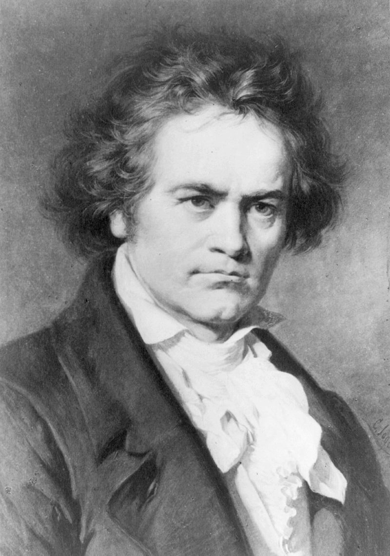 Check Out What Ludwig Van Beethoven Looked Like  in 1818 