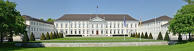 Schloss Bellevue, kediaman resmi Presiden Jerman.