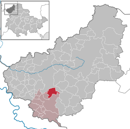 Kaart van Bernterode (Heilbad Heiligenstadt)