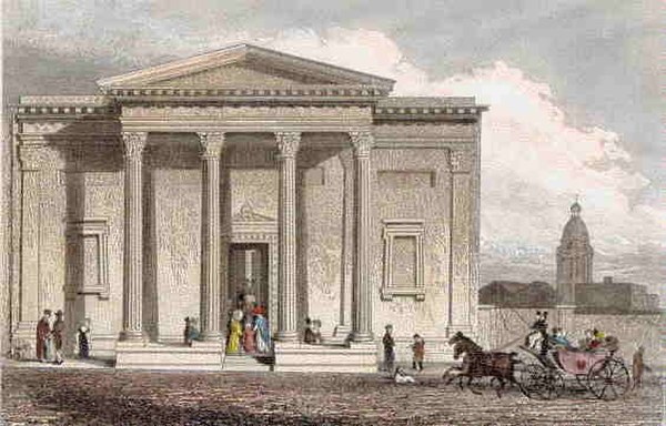 The original New Street home of the RBSA, illustrated in 1830