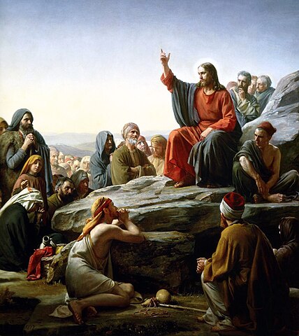 Image result for public domain pictures of the sermon on the mount