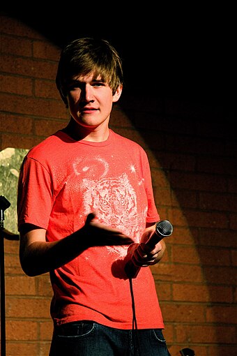 Burnham at The Improv in September 2008