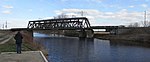 Pont de la rocade extérieure de Berlin sur le canal de Havel